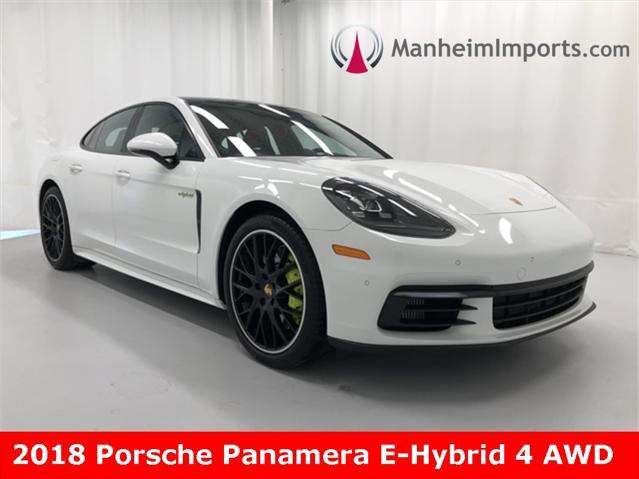 used 2018 Porsche Panamera e-Hybrid car, priced at $51,977