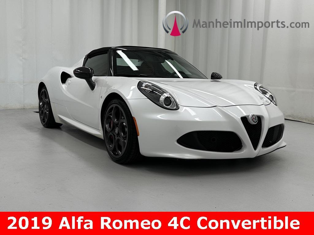 used 2019 Alfa Romeo 4C Spider car, priced at $74,654