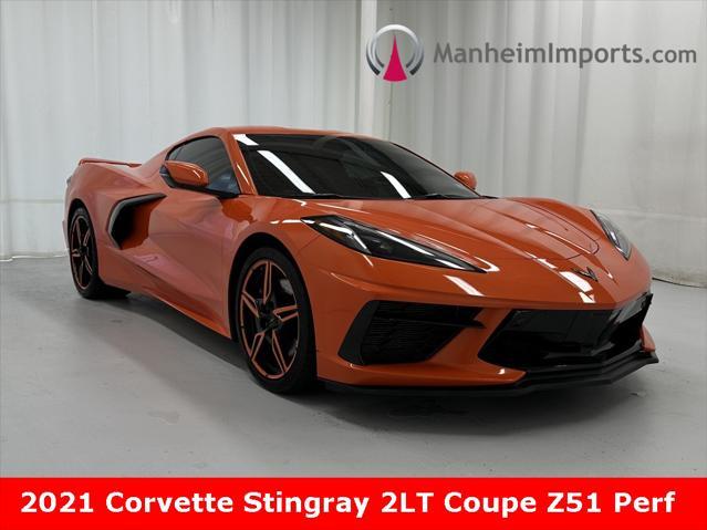 used 2021 Chevrolet Corvette car, priced at $64,759