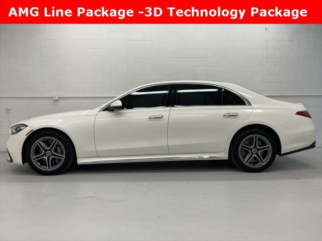 used 2022 Mercedes-Benz S-Class car, priced at $76,999