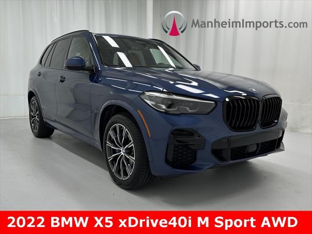 used 2022 BMW X5 car, priced at $49,764