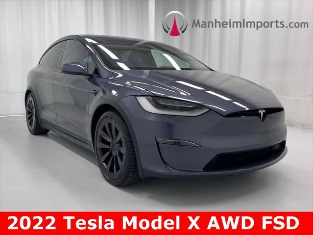 used 2022 Tesla Model X car, priced at $49,658