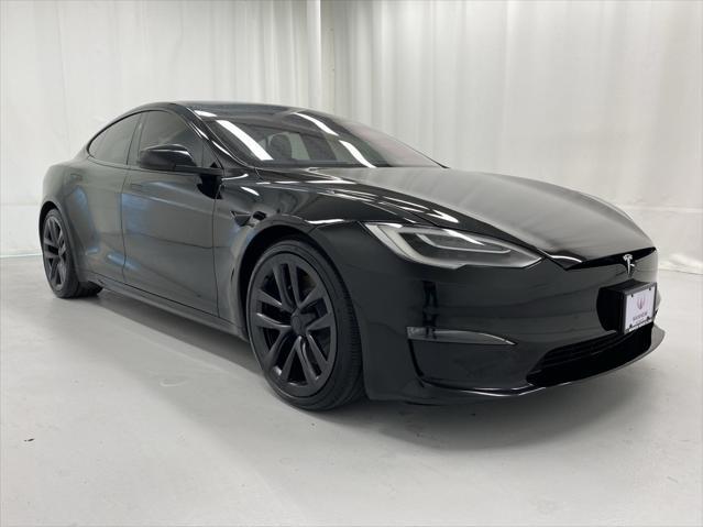 used 2021 Tesla Model S car, priced at $55,999