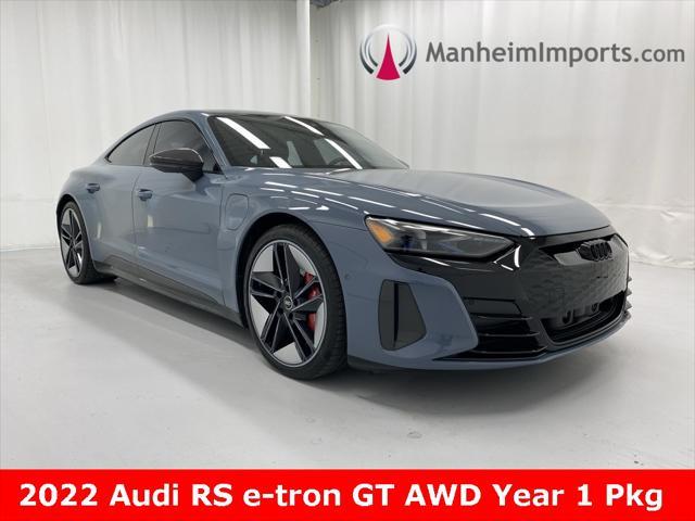 used 2022 Audi RS e-tron GT car, priced at $73,999