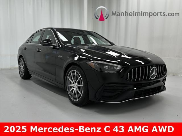 used 2025 Mercedes-Benz AMG C 43 car, priced at $64,435