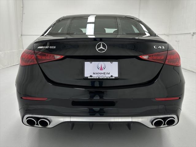 used 2025 Mercedes-Benz AMG C 43 car, priced at $64,435