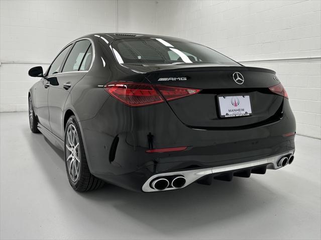 used 2025 Mercedes-Benz AMG C 43 car, priced at $64,435