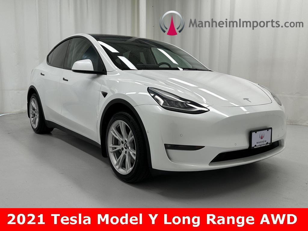 used 2021 Tesla Model Y car, priced at $29,999