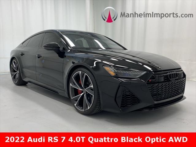 used 2022 Audi RS 7 car, priced at $107,771