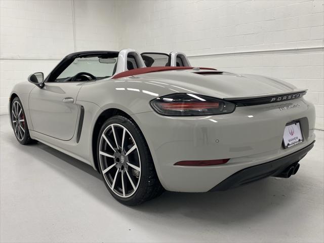 used 2021 Porsche 718 Boxster car, priced at $74,897