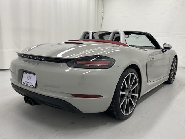 used 2021 Porsche 718 Boxster car, priced at $74,897