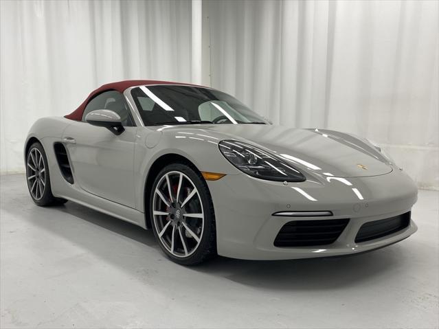 used 2021 Porsche 718 Boxster car, priced at $74,897