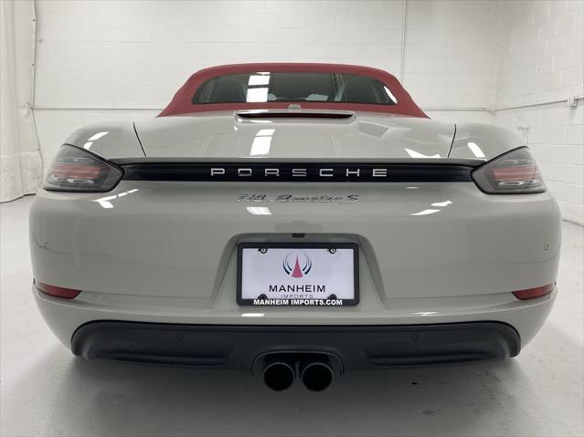 used 2021 Porsche 718 Boxster car, priced at $74,897