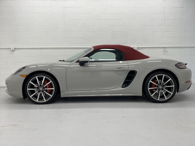 used 2021 Porsche 718 Boxster car, priced at $74,897