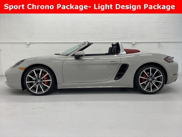 used 2021 Porsche 718 Boxster car, priced at $74,897