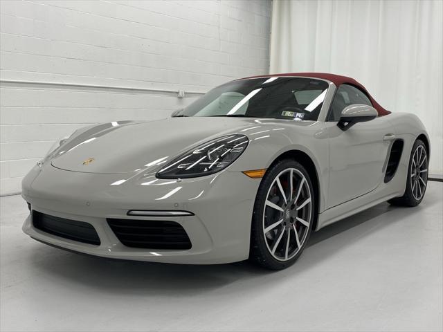 used 2021 Porsche 718 Boxster car, priced at $74,897