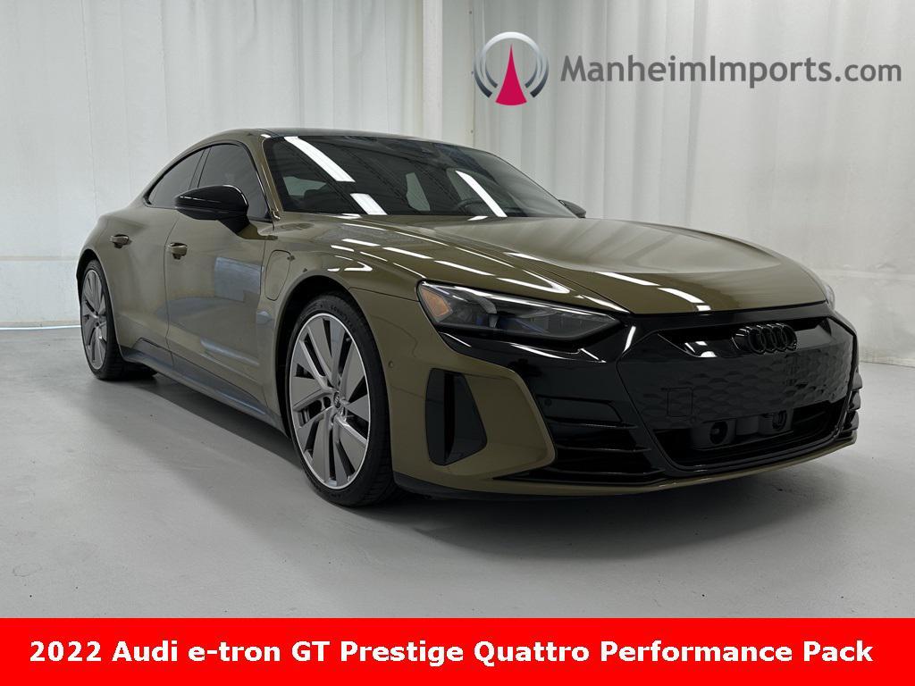 used 2022 Audi e-tron GT car, priced at $53,988