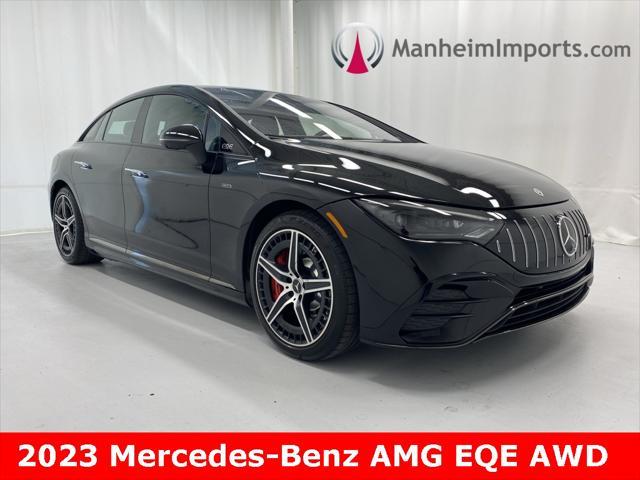 used 2023 Mercedes-Benz AMG EQE car, priced at $64,998