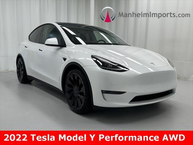 used 2022 Tesla Model Y car, priced at $31,998