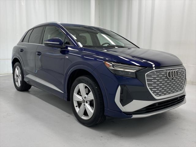 used 2023 Audi Q4 e-tron car, priced at $34,658