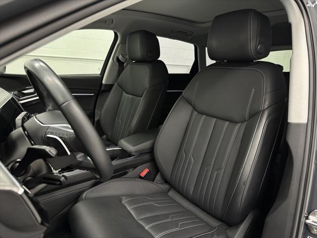 used 2024 Audi Q8 e-tron car, priced at $51,999