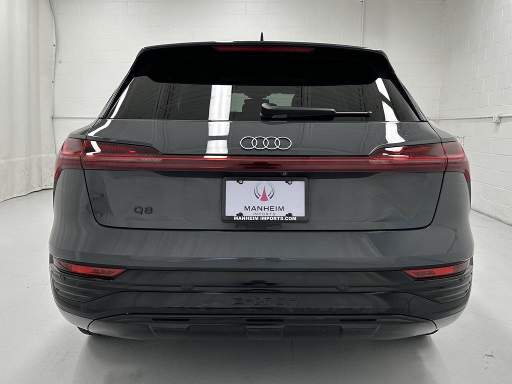 used 2024 Audi Q8 e-tron car, priced at $51,999