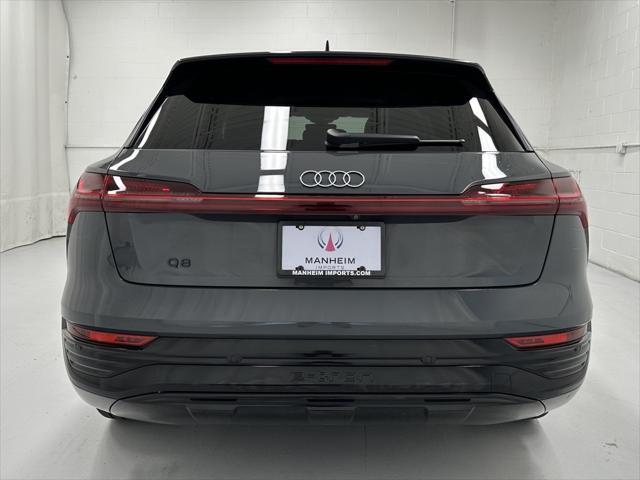 used 2024 Audi Q8 e-tron car, priced at $51,999
