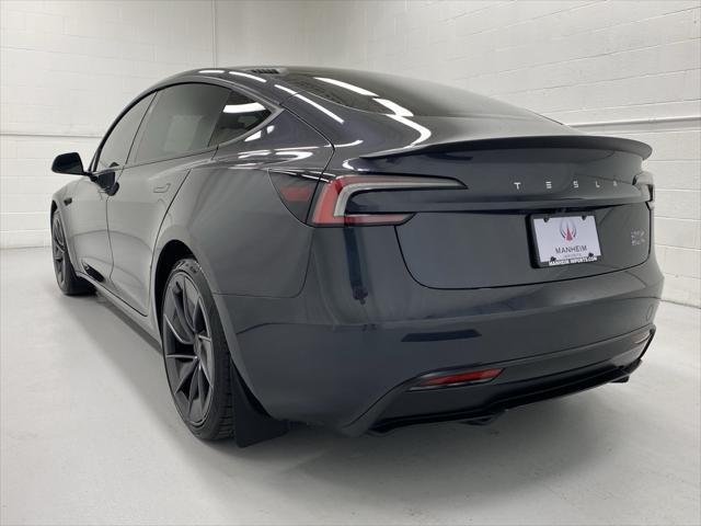 used 2024 Tesla Model 3 car, priced at $43,877