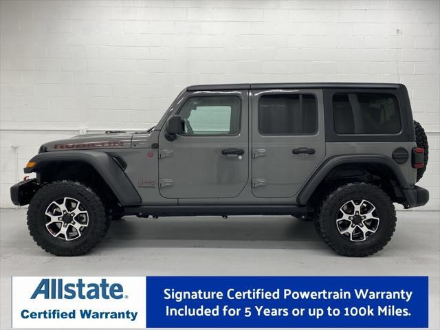 used 2021 Jeep Wrangler Unlimited car, priced at $37,991