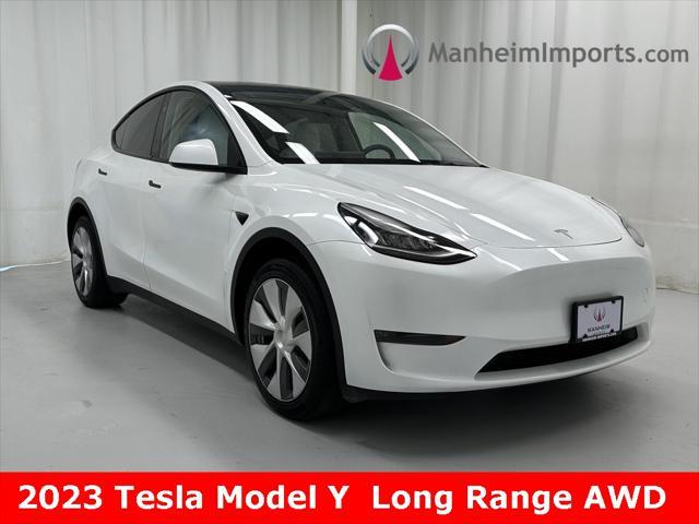 used 2023 Tesla Model Y car, priced at $32,877