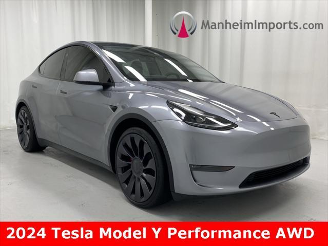 used 2024 Tesla Model Y car, priced at $40,999