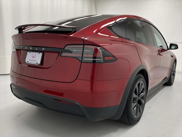 used 2023 Tesla Model X car, priced at $59,688