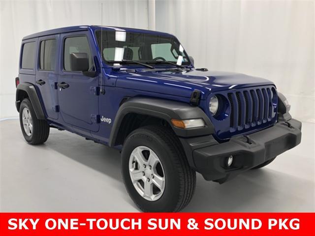 used 2020 Jeep Wrangler Unlimited car, priced at $32,988
