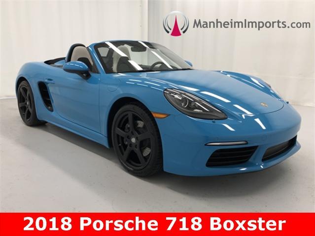 used 2018 Porsche 718 Boxster car, priced at $54,991