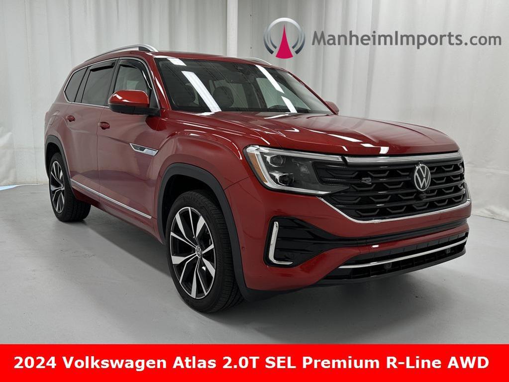 used 2024 Volkswagen Atlas car, priced at $39,999