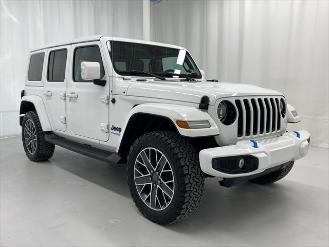 used 2022 Jeep Wrangler Unlimited 4xe car, priced at $35,448