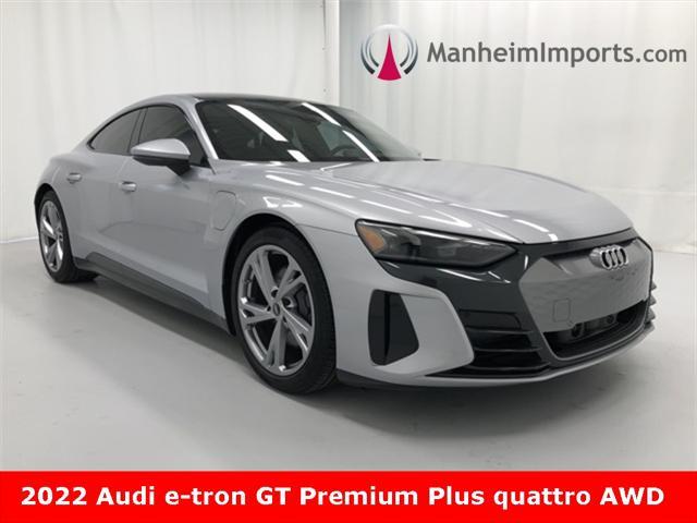 used 2022 Audi e-tron GT car, priced at $65,988