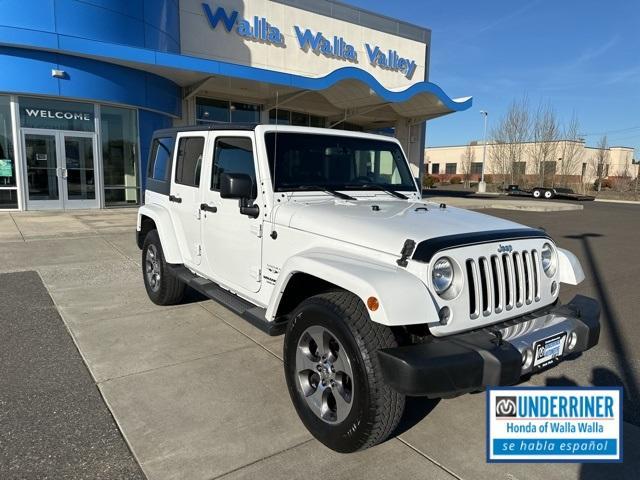 used 2017 Jeep Wrangler Unlimited car, priced at $24,611