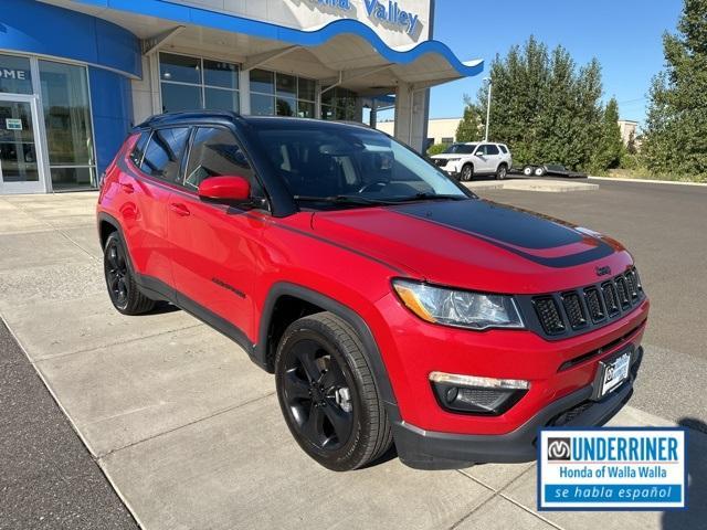 used 2021 Jeep Compass car, priced at $19,817