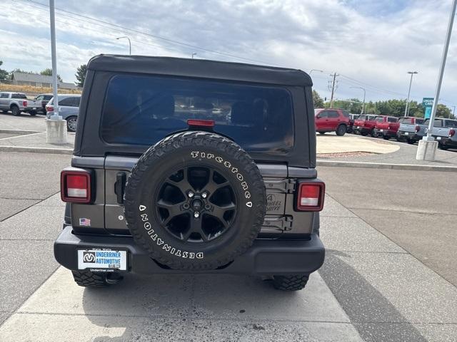 used 2021 Jeep Wrangler car, priced at $23,711