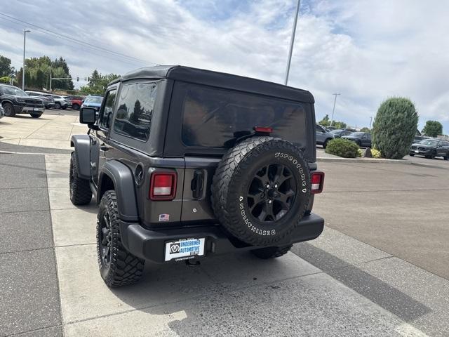 used 2021 Jeep Wrangler car, priced at $23,711