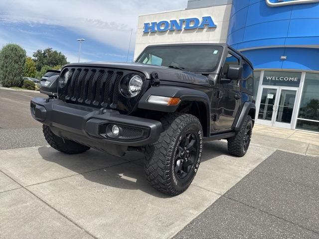 used 2021 Jeep Wrangler car, priced at $23,711