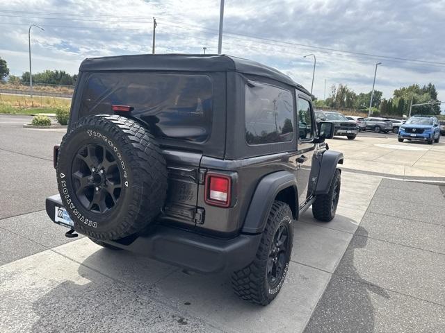 used 2021 Jeep Wrangler car, priced at $23,711