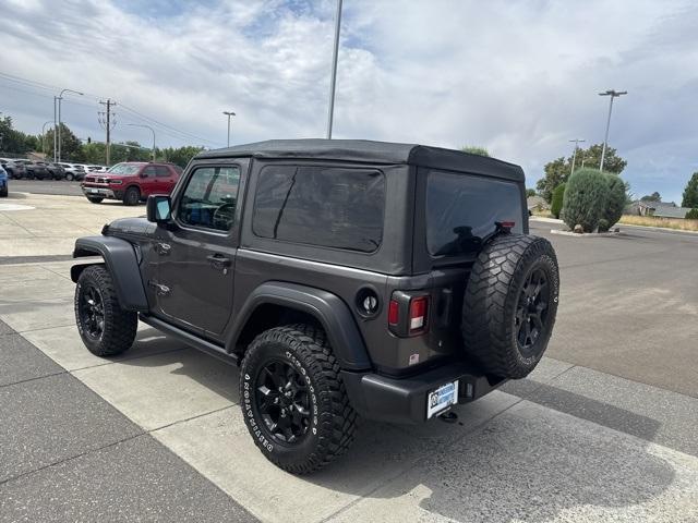 used 2021 Jeep Wrangler car, priced at $23,711