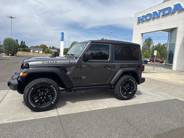 used 2021 Jeep Wrangler car, priced at $23,711