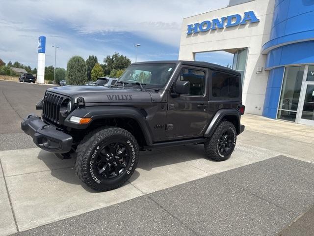 used 2021 Jeep Wrangler car, priced at $23,711