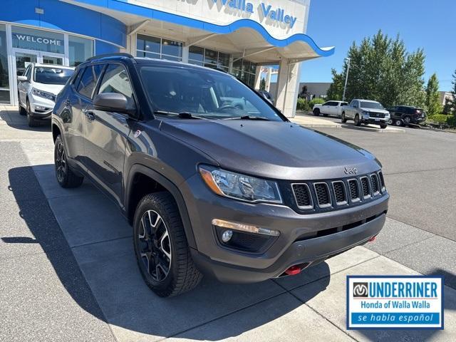 used 2021 Jeep Compass car, priced at $18,877