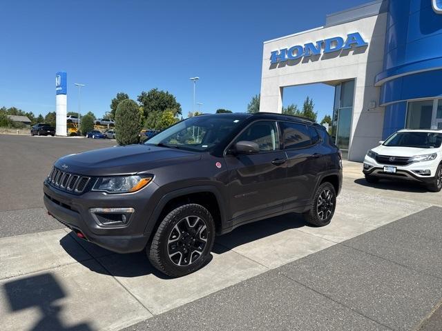used 2021 Jeep Compass car, priced at $18,977