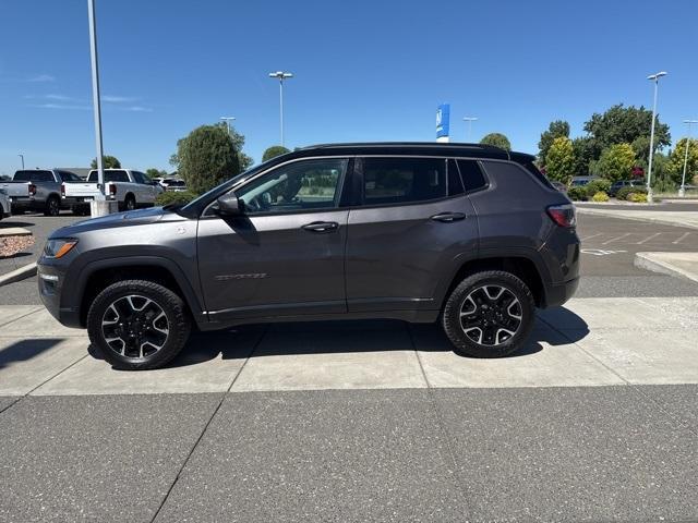 used 2021 Jeep Compass car, priced at $18,977