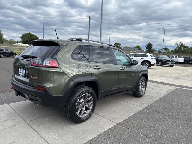 used 2021 Jeep Cherokee car, priced at $23,881